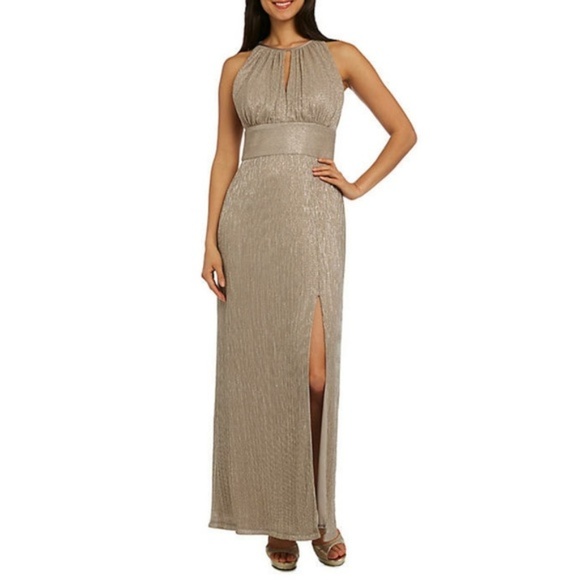 RM Richards Women's Metallic Formal Dress Size 14 - Picture 2 of 7